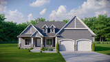 Country House Plan - 63307 - Front Exterior