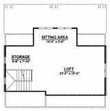 Secondary Image - Traditional House Plan - 71196 - 2nd Floor Plan