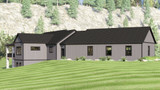Country House Plan - 19122 - Rear Exterior