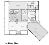 Farmhouse House Plan - Amagansett 93249 - 1st Floor Plan
