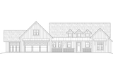 Farmhouse House Plan - Abraham Lake 49016 - Front Exterior