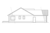 Ranch House Plan - Rexburg 74127 - Left Exterior