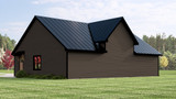 Contemporary House Plan - 58022 - Rear Exterior