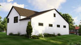 Craftsman House Plan - 58847 - Rear Exterior
