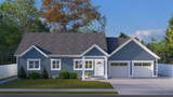 Craftsman House Plan - Donny 24727 - Exterior