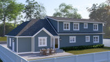 Craftsman House Plan - Donny 24727 - Rear Exterior