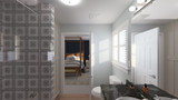 Craftsman House Plan - Donny 24727 - Master Bathroom