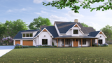 Country House Plan - Yucca 13555 - Exterior