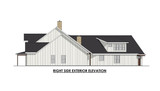 Country House Plan - Yucca 13555 - Right Exterior