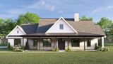 Country House Plan - Fushia 68989 - Front Exterior