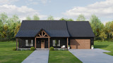 Country House Plan - 98345 - Front Exterior