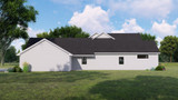 Country House Plan - 29182 - Right Exterior