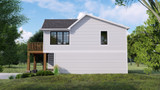Cottage House Plan - 25057 - Right Exterior