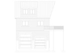 Mountain Rustic House Plan - Harmon Cabin 28141 - Front Exterior