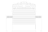 Mountain Rustic House Plan - Harmon Cabin 28141 - Left Exterior