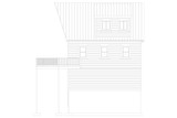 Mountain Rustic House Plan - Harmon Cabin 28141 - Rear Exterior