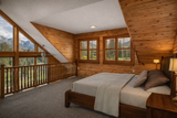 Mountain Rustic House Plan - Harmon Cabin 28141 - Loft