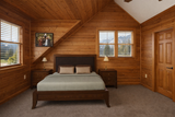 Mountain Rustic House Plan - Harmon Cabin 28141 - Loft