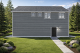 Country House Plan - Curtis Garage 71541 - Rear Exterior
