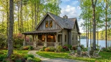 Country House Plan - Pebblebrook Cottage 83120 - Front Exterior