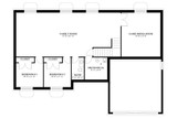Craftsman House Plan - Dennis 28800 - Basement Floor Plan