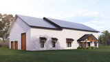 Country House Plan - Basswood 43721 - Left Exterior