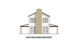 Country House Plan - Ash 21189 - Right Exterior