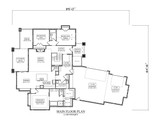 Craftsman House Plan - Dalton Road 28647 - 1st Floor Plan