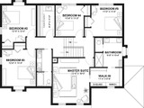 Secondary Image - Cape Cod House Plan - La Villa 39008 - 2nd Floor Plan