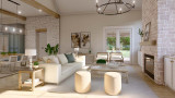 European House Plan - Garden Bluff 52864 - Great Room