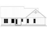 Secondary Image - Farmhouse House Plan - Carter 14771 - Rear Exterior