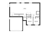 Ranch House Plan - Rockwell 35465 - Basement Floor Plan