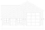 Shingle-Style House Plan - Bailey Garage 81303 - Right Exterior
