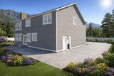 Craftsman House Plan - Hinckley 63406 - Left Exterior