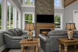 Secondary Image - Craftsman House Plan - Hinckley 63406 - Family Room