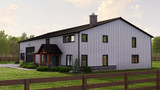 Farmhouse House Plan - 47263 - Right Exterior