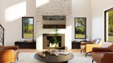 Secondary Image - Farmhouse House Plan - 47263 - Living Room