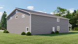 Country House Plan - 12033 - Rear Exterior