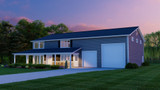 Country House Plan - 12033 - Right Exterior