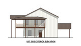 Country House Plan - Scarlet Sage 94288 - Left Exterior
