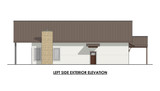 Country House Plan - Snapdragon 28178 - Left Exterior