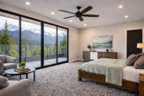 Contemporary House Plan - Marmot Wynd 58126 - Master Bedroom