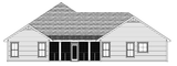 Secondary Image - Traditional House Plan - Fishers Island 33868 - Rear Exterior