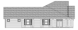 Traditional House Plan - Fishers Island 33868 - Left Exterior