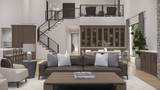 Country House Plan - River Oaks 84909 - Great Room