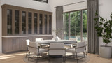 Country House Plan - River Oaks 84909 - Dining Room