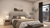 Modern House Plan - Hillsboro Pike 43508 - Master Bedroom