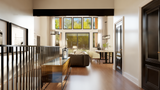 Contemporary House Plan - 63470 - Entrance