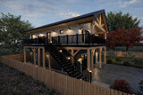 Craftsman House Plan - Oak View 26718 - Left Exterior