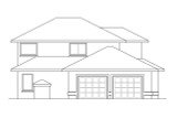 Southwest House Plan - Augusta 10236 - Left Exterior